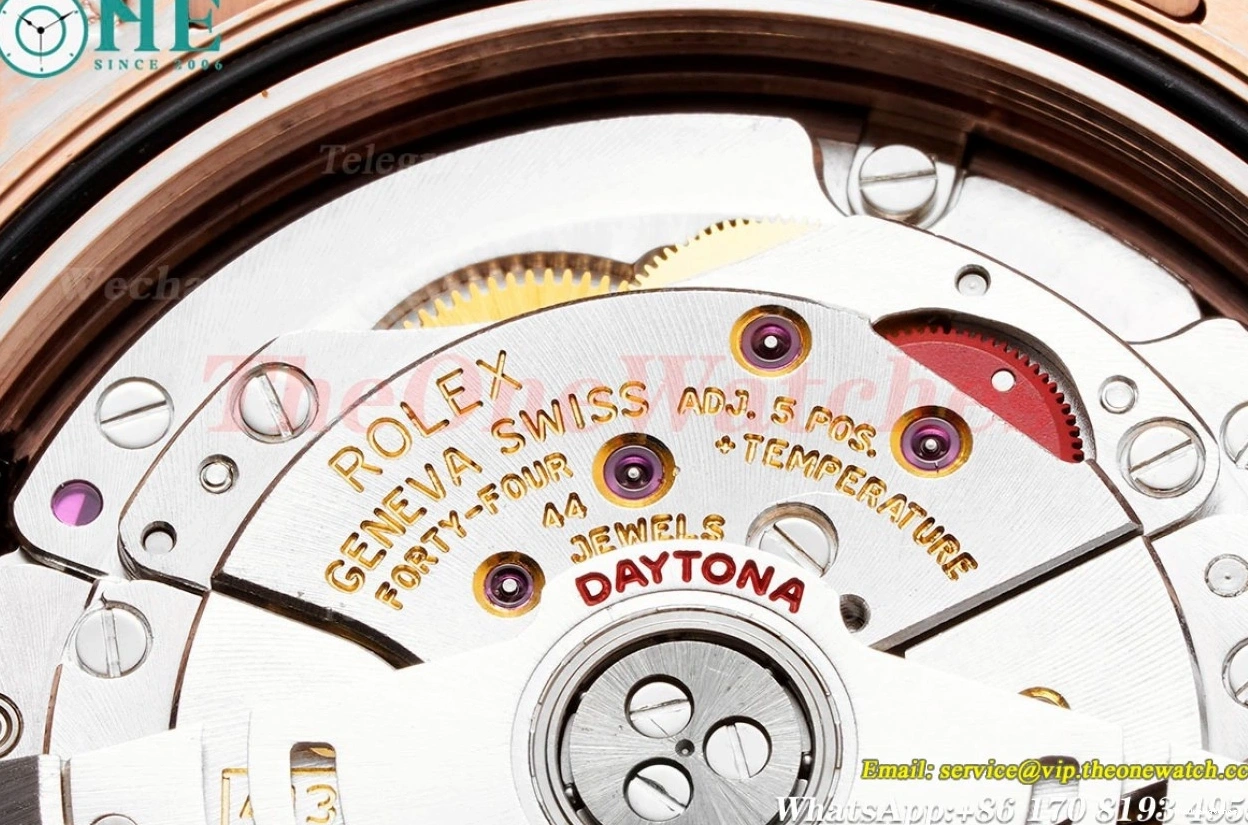 RG 116505 40mm RG Blk SA4130 RG Daytona KING 0103